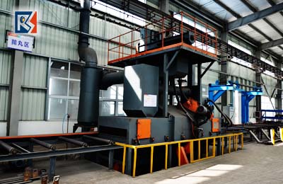 Profile Steel Shot blasting equipment